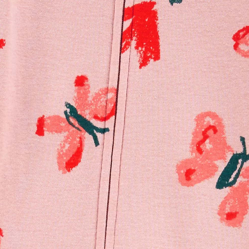 Toddler Girl Carter's Butterfly Footed Pajamas 2 Toddler Girl Carter's Butterfly Footed Pajamas - Image 2