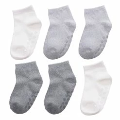 Baby / Toddler Jumping Beans® 6-pack Low-Cut Softest Socks -Kohl's Sales Store 5992962 White