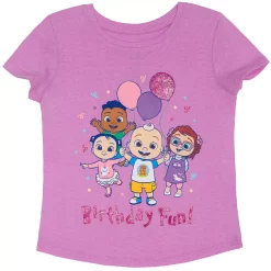 Toddler Girl Jumping Beans® Cocomelon Birthday Fun Tee