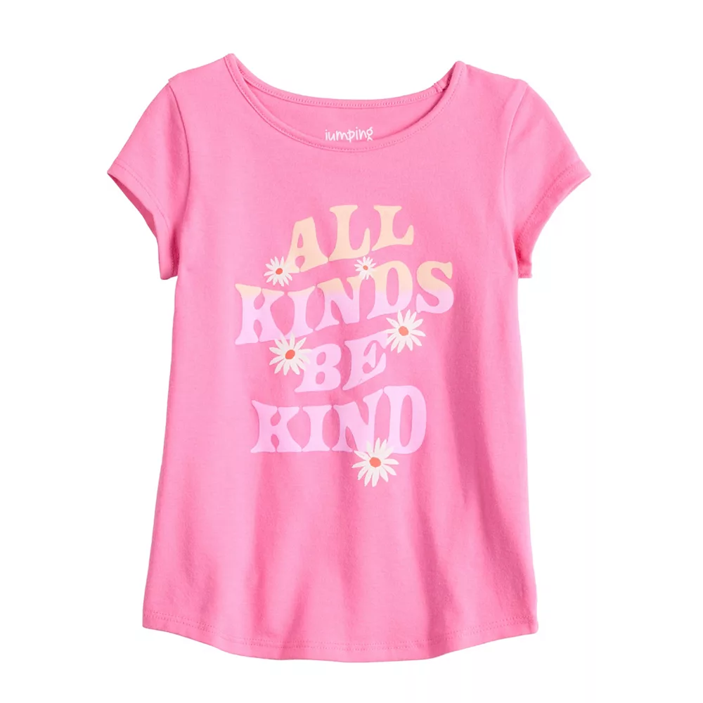 Girls 4-12 Jumping Beans® Physical Adaptive Double-Layer Tee 3 Girls 4-12 Jumping Beans® Physical Adaptive Double-Layer Tee - Image 3