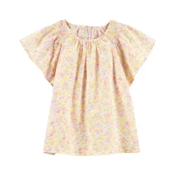 Toddler Girl Carter's Floral Poplin Top
